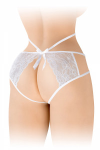 Culotte Ouverte Blanche