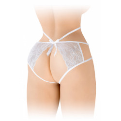 Culotte Ouverte Blanche