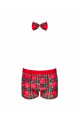 Boxer Homme et Nœud Papillon Motif Noël Mr Merrilo Obsessive