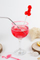 Sucette Pénis Daiquiri Fraise avec Alcool 