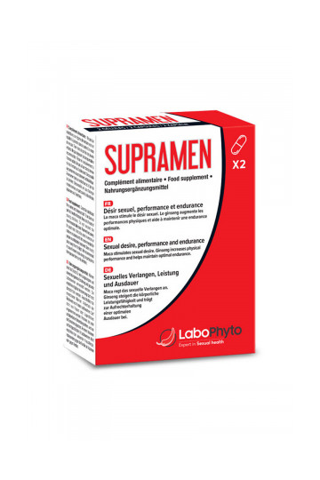 Supramen Homme Aphrodisiaque 2 Gélules 