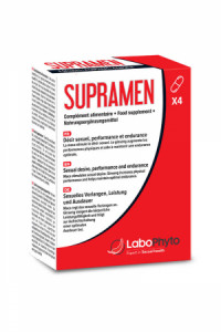 Supramen Homme Aphrodisiaque 4 Gélules Labophyto