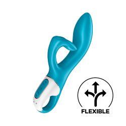 Vibro Rabbit Bleu USB Embrace Me Satisfyer