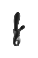 Rabbit Vibro USB Chauffant et Connecté Heat Climax Satisfyer