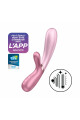 Vibromasseur Rabbit Chauffant Rose Satisfyer