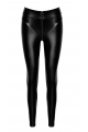 Legging ZiP Entrejambe Chimeria Wetlook Fetish Noir HandMade