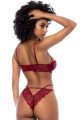 Ensemble Sexy Chic Framboise Tanga 2 Pièces Mapalé