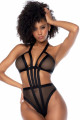 Body String Maille Transparente Strappy Mapalé