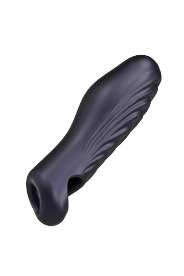 Gaine de Pénis 3 en 1 Ryzer Black Plum