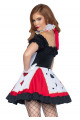 Costume Valentine Poker Girl Sexy Dame de Coeur