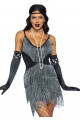 Costume Charleston Femme Chic Noir Leg Avenue