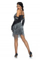 Costume Charleston Femme Chic Noir Leg Avenue