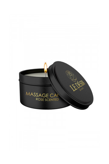 Bougie de Massage érotique Rose 100g 