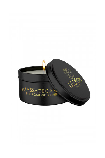 Bougie de Massage érotique Parfum Phéromones 100g