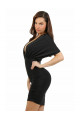 Robe Opaque Noire Moulante Sexy Chic