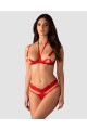 Ensemble Ouvert Rouge Cupide Desir 2 Pièces Obsessive