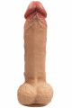 Gode Real Skin Suprème Model 1 flesh 23 cm SilexD SilexD