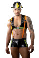 Costume Homme Pompier Sexy 4 Pièces