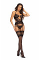 Ensemble Jarretelles Lace Temptation Beauty Night