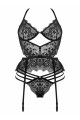 Ensemble Jarretelles Lace Temptation Beauty Night