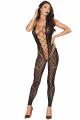 Combi Bodystocking Décolleté Indécent Noir Dreamgirl