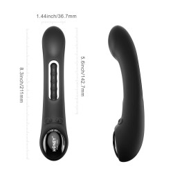 Vibromasseur G-spot avec Capteurs de Pression et Application Tempo 