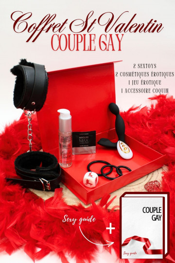 Coffret Coquin Saint Valentin pour Couple Gay