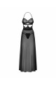 Iliosa nuisette et string - Noirs Obsessive