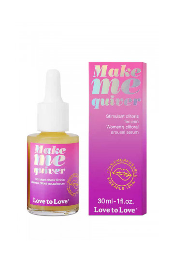 Stimulant Clitoris Make Me Quiver 30ml Love To Love