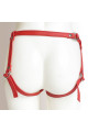 Strap On Gode Ceinture 1 Attaches Anneaux Rouge The Sinners