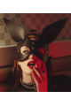 Masque Oreilles Lapin Noir et Gold The Sinners