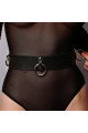 Ceinture de Bondage 3 Anneaux Noir The Sinners