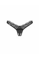 String Ouvert Arrowel Noir Obsessive
