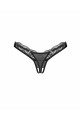 String Ouvert Arrowel Noir Obsessive
