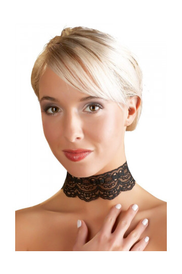 Collier Sexy en Dentelle et Chaine