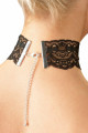 Collier Sexy en Dentelle et Chaine Cotelli Accessoires