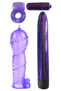Coffret 4 Sextoys Violet Classix Orion