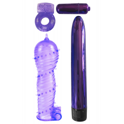 Coffret 4 Sextoys Violet Classix