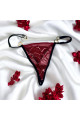 String Anneaux Détachables Bordeaux Be Lily Panties
