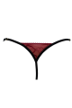 String Anneaux Détachables Bordeaux Be Lily Panties