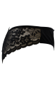 Culotte Dentelle Nœud Satin Noir Be Lily Panties