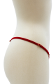 String Rouge Bijou Perle Strass Dorés Be Lily Panties