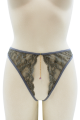 String Gris Bijou Couleur Aléatoire et Chaîne Dorée Be Lily Panties