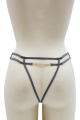 String Gris Bijou Couleur Aléatoire et Chaîne Dorée Be Lily Panties