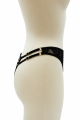 String Noir Bijou Couleur Aléatoire et Chaîne Dorée Be Lily Panties