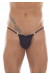 String Stripper Détachable Homme Noir 