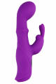 Vibromasseur Rabbit CROWN Double Action avec Écran LCD - SX-V173 Coeur Ardent