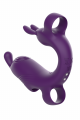 Doigt Vibrant à Double Moteur INFERNO - BQ249 Coeur Ardent