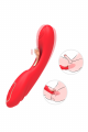 Vibromasseur TICKLE Double Stimulation – USK-V30 Coeur Ardent