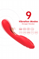 Vibromasseur TICKLE Double Stimulation – USK-V30 Coeur Ardent